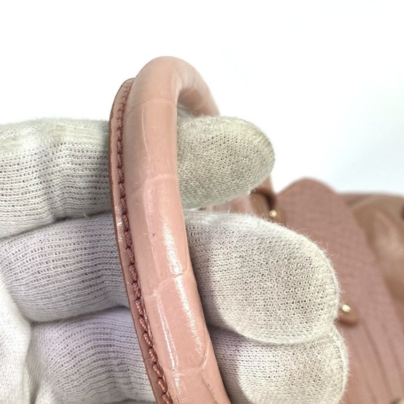 FENDI Pink Leather Tote Bag - Picture 11 of 16